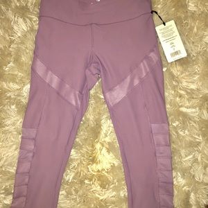 Purple Yoga pants with amazing detail